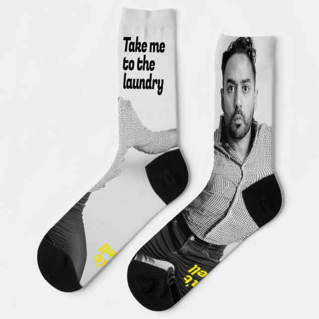 Neat Dad | Funny Dad Socks (Left)