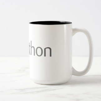 Neat Python Coder Two-Tone Coffee Mug