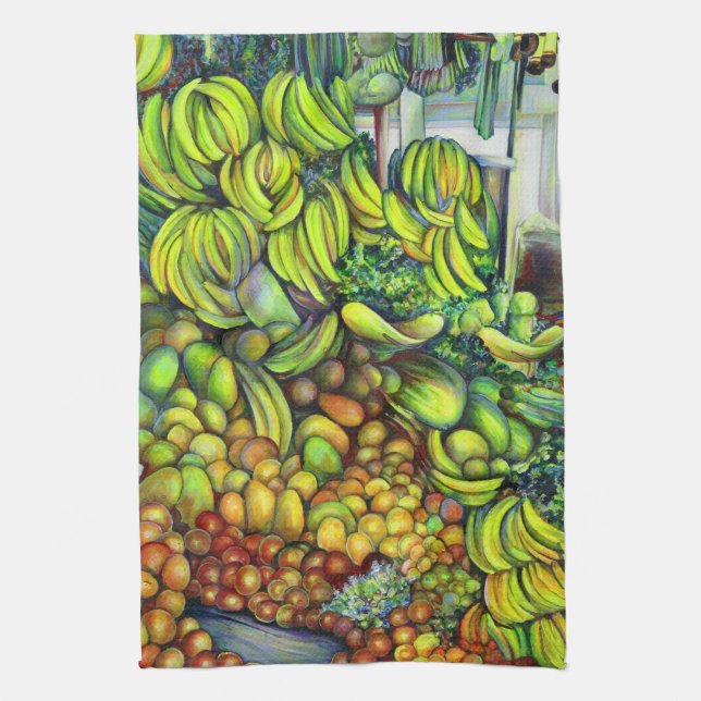 Neat, Sweet and in the Side Pocket, Mexico Tea Towel (Vertical)