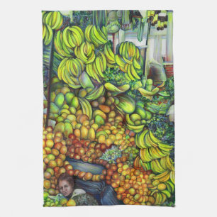 Neat, Sweet and in the Side Pocket, Mexico Tea Towel