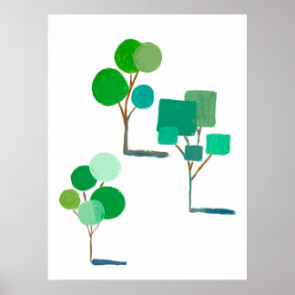 Neat Trees Poster