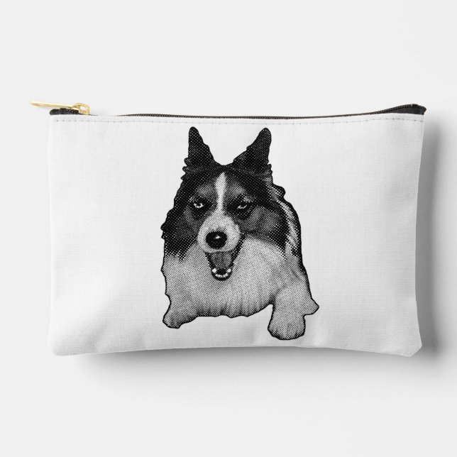 Neat Zips, Festive Whisper Accessory Pouch (Front)