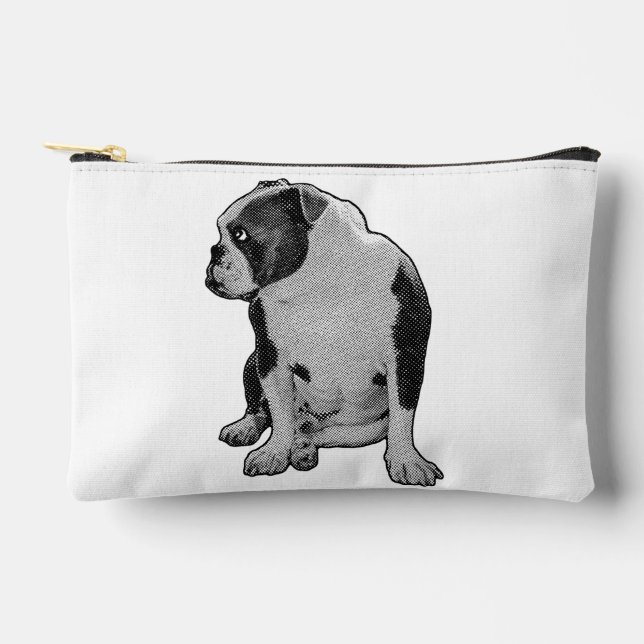 Neat Zips, Festive Whisper Accessory Pouch (Front)