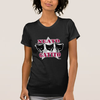 Neato Gatito Sassy Cat Slogan Cool Art T-Shirt