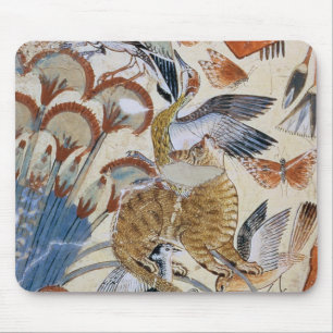 Nebamun hunting in the marshes with his wife mouse mat