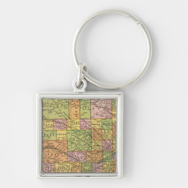 Nebraska 2 key ring (Front)
