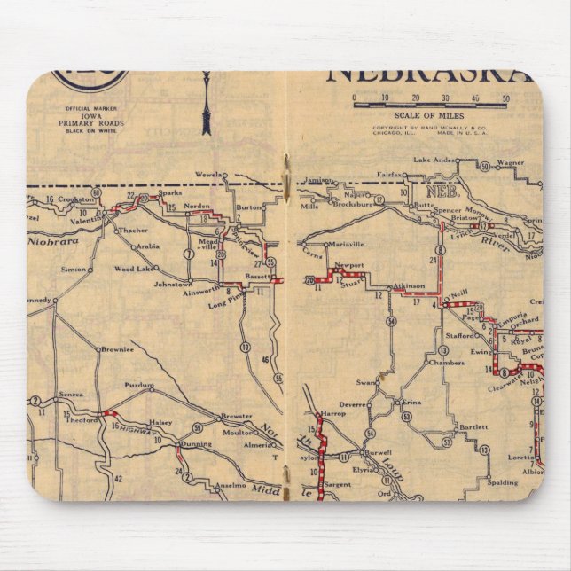 Nebraska 2 mouse mat (Front)
