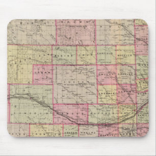 Nebraska 3 mouse mat