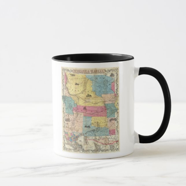 Nebraska and Kansas 3 Mug (Right)