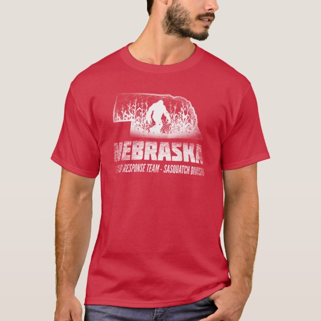 NEBRASKA BIGFOOT RESPONSE TEAM T-Shirt (Front)