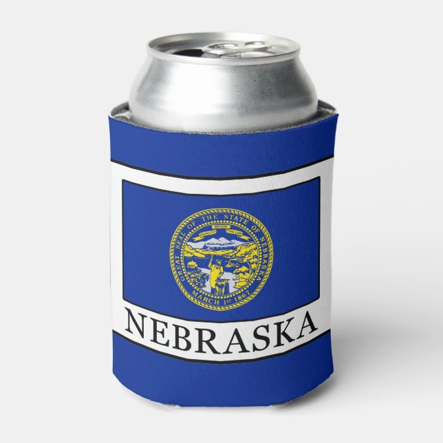 Nebraska Can Cooler (Can Front)