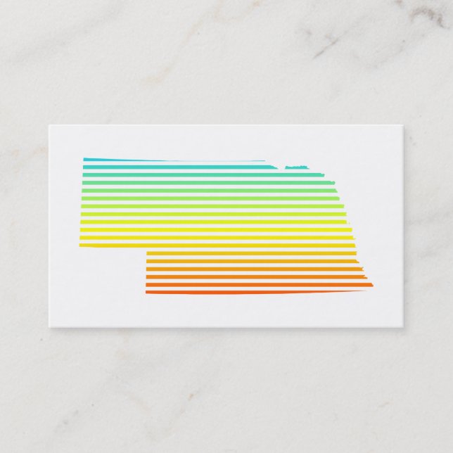 nebraska chill fade business card (Front)