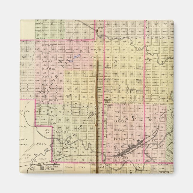 Nebraska City, Nebraska Magnet (Front)