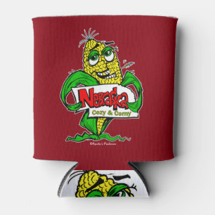 Nebraska corn cob can cosy cooler