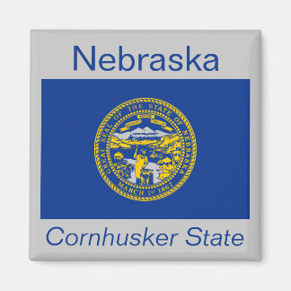 Nebraska Flag Magnet