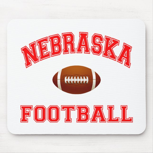 NEBRASKA FOOTBALL MOUSE MAT (Front)