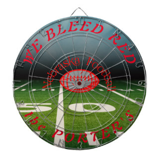 Nebraska Football - Personalize Dartboard