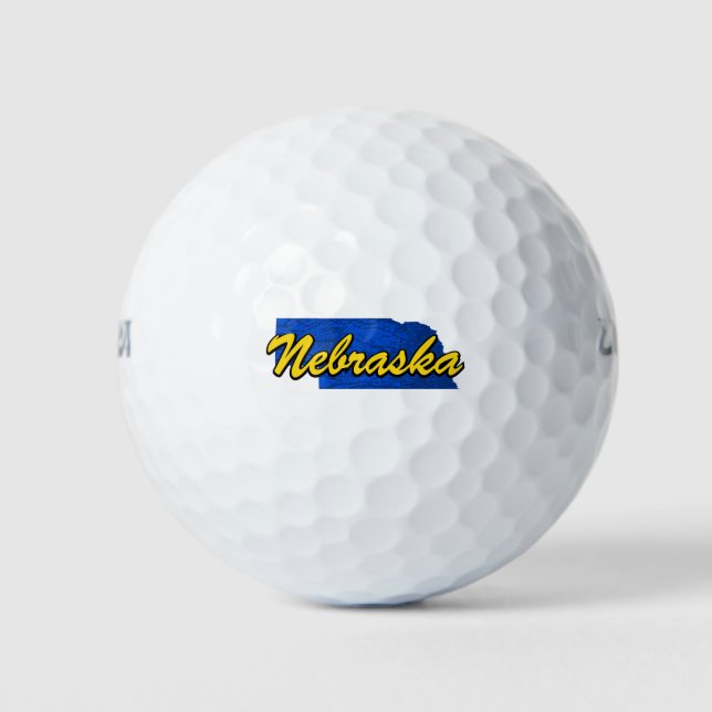 Nebraska Golf Balls (Front)