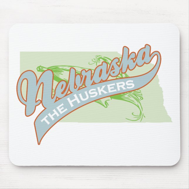 NEBRASKA HUSKERS MOUSE MAT (Front)