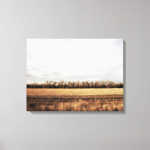 Nebraska in Autumn Canvas Print