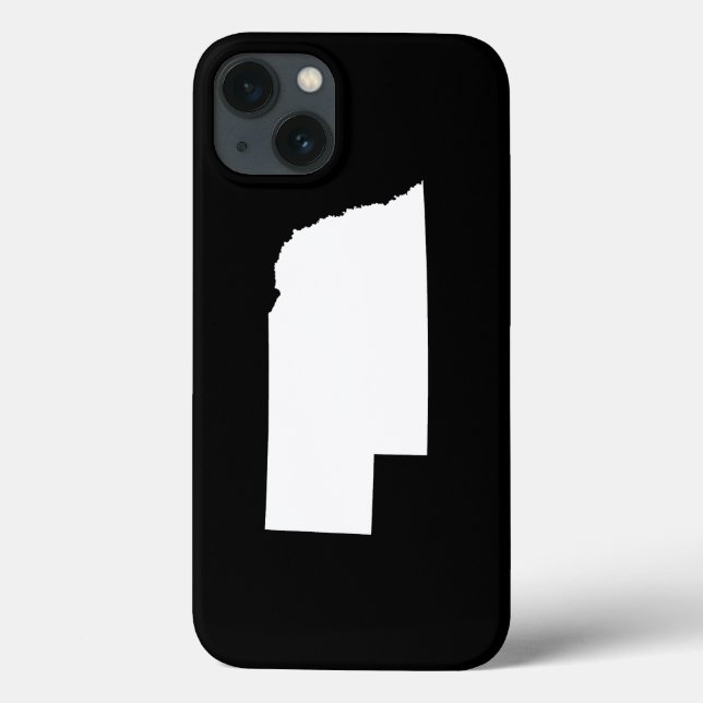 Nebraska in White Case-Mate iPhone Case (Back)
