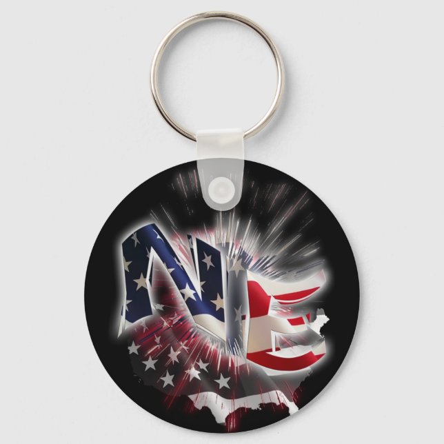 NEBRASKA KEY RING (Front)