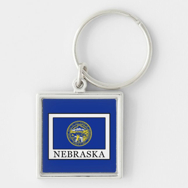 Nebraska Key Ring (Front)