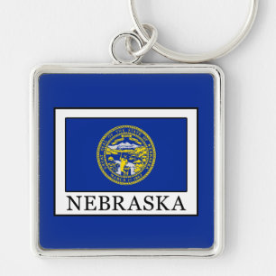 Nebraska Key Ring