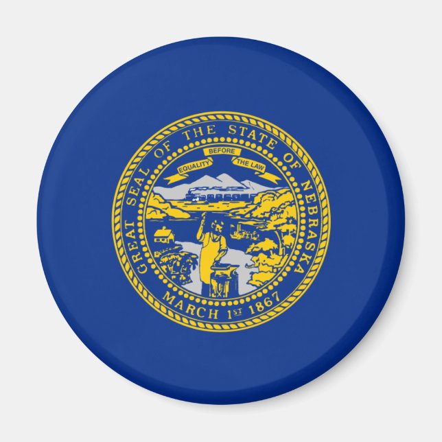 Nebraska Magnet (Front)