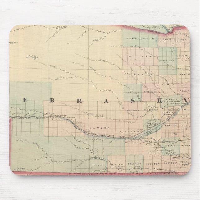 Nebraska Mouse Mat (Front)