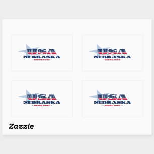 Nebraska My Home State Sticker