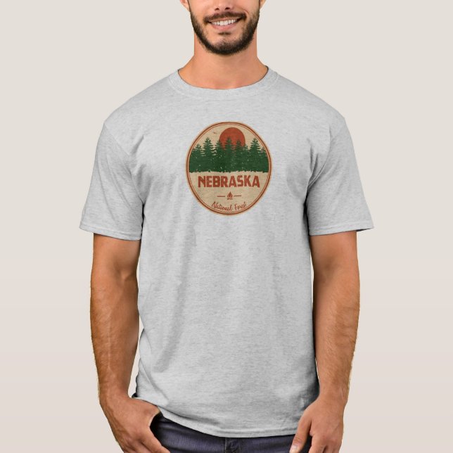Nebraska National Forest T-Shirt (Front)