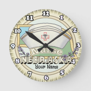 Nebraska Nurse Round Clock