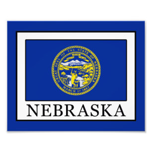 Nebraska Photo Print
