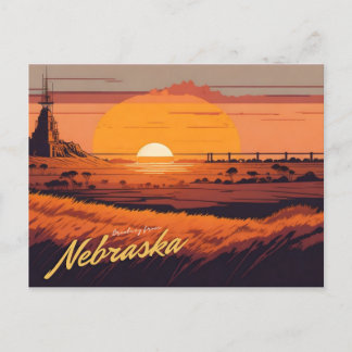 Nebraska  postcard