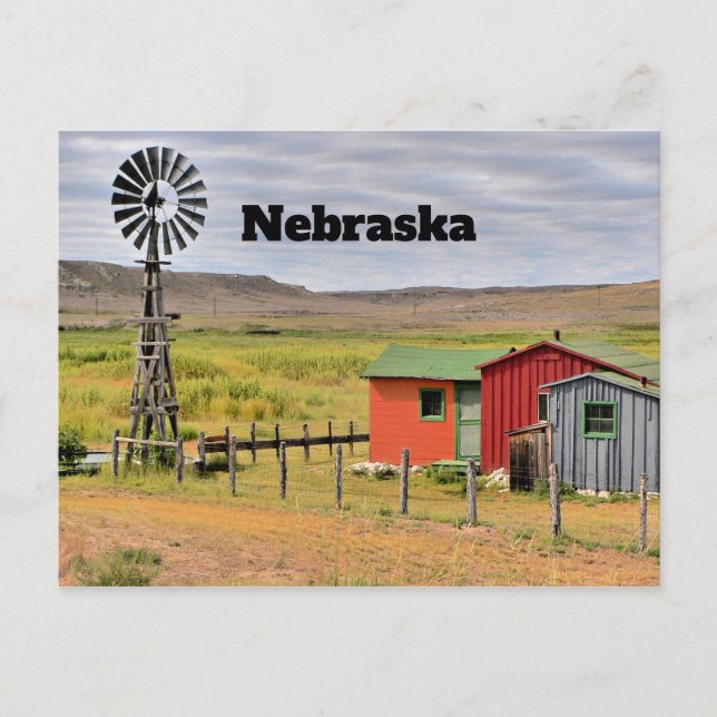 Nebraska Postcard (Front)