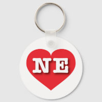 Nebraska Red Heart - I love NE