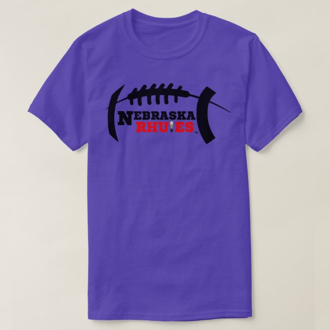 Nebraska Rhules T-Shirt (Design Front)