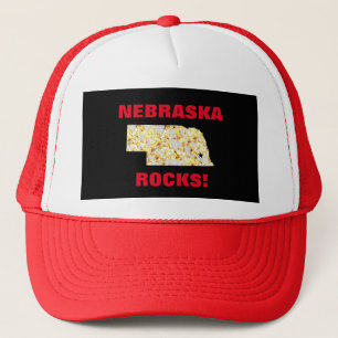 NEBRASKA ROCKS TRUCKER HAT