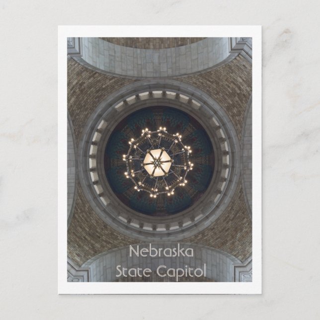 Nebraska State Capitol Postcard (Front)