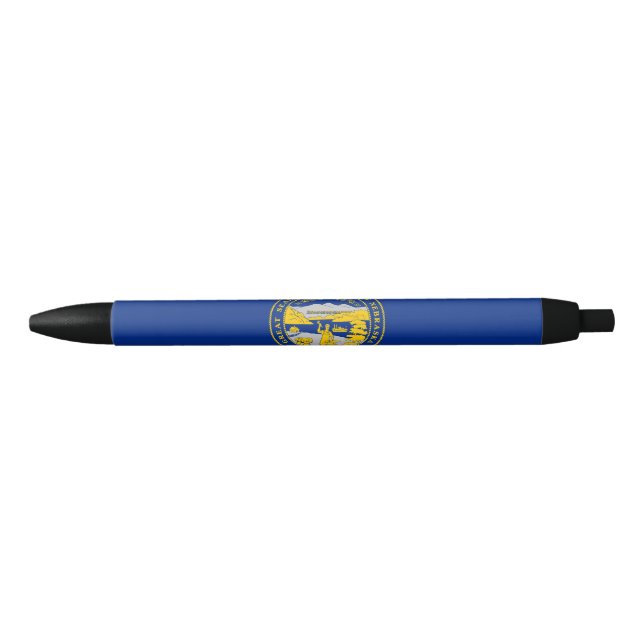 Nebraska State Flag Blue Ink Pen (Front)