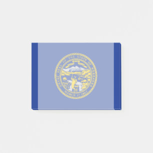 Nebraska State Flag Design Post-it Notes