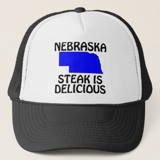Nebraska - Steak Is Delicioius Trucker Hat