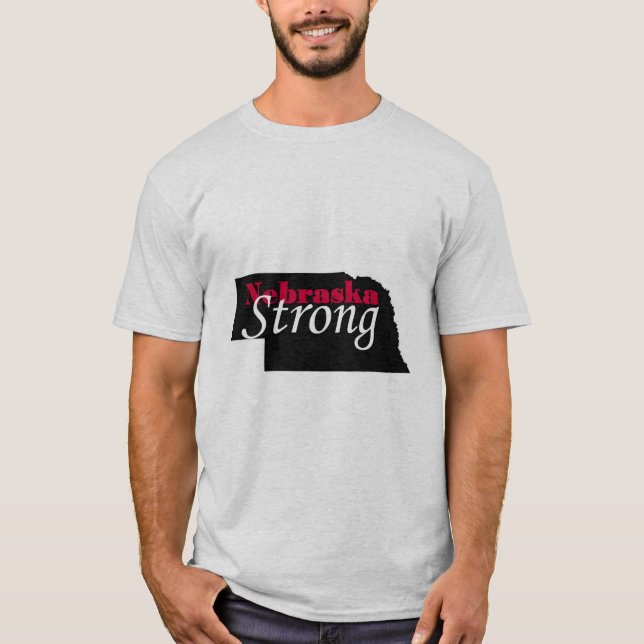 Nebraska Strong T-Shirt (Front)