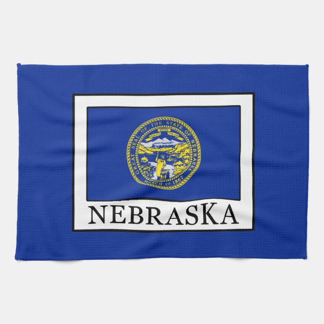 Nebraska Tea Towel (Horizontal)