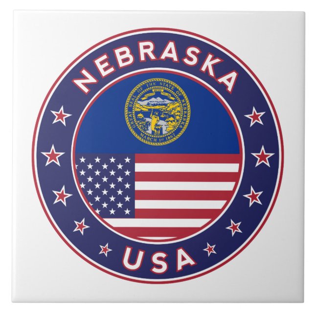 Nebraska Tile (Front)