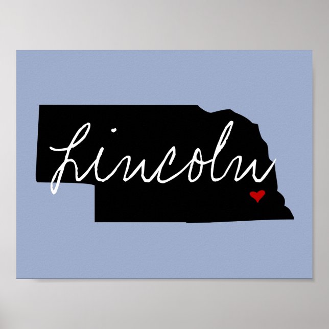 Nebraska Town Poster (Front)