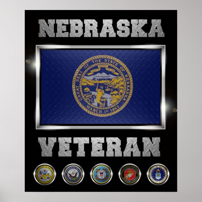 Nebraska Veteran poster (Front)