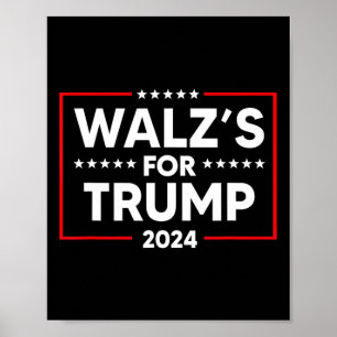 Nebraska W's For Trump Poster