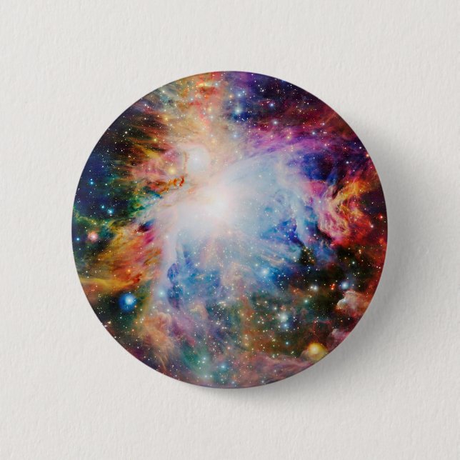 Nebula 6 Cm Round Badge (Front)